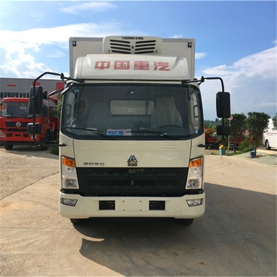 山東省青島市冷凍保溫車配置凍肉運輸車及隨車吊應用解析